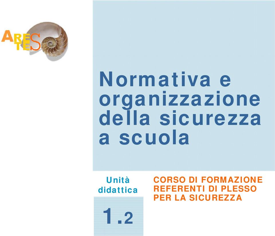 didattica CORSO DI FORMAZIONE