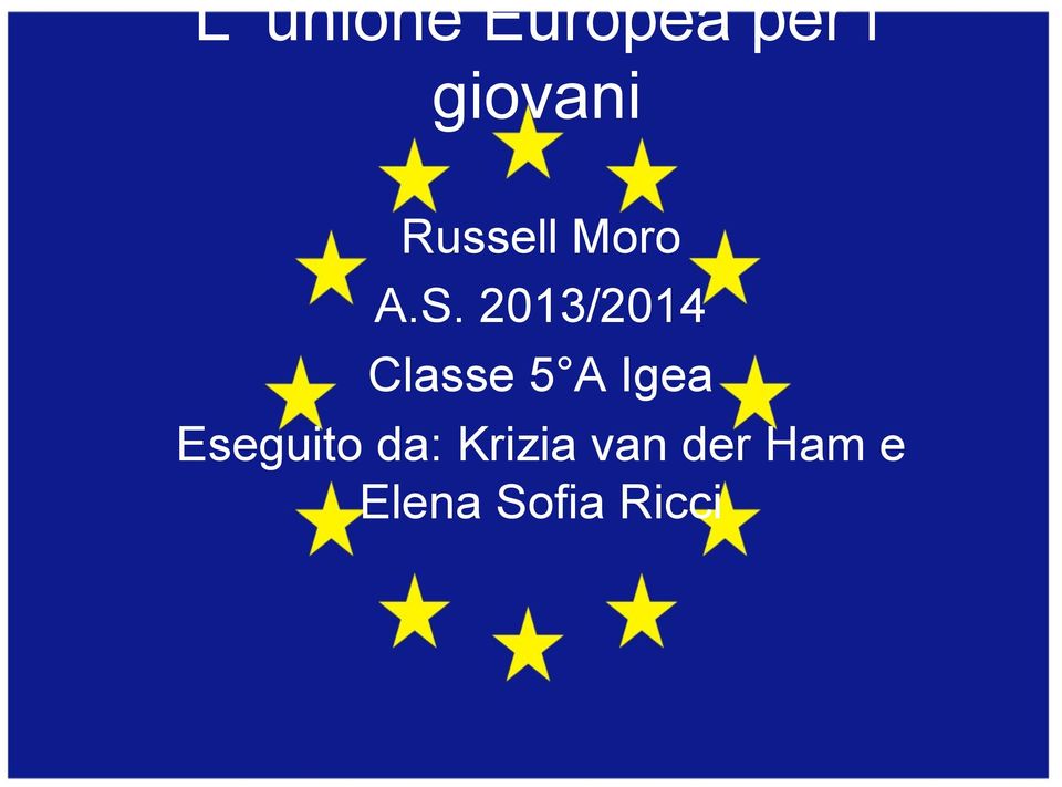 2013/2014 Classe 5 A Igea