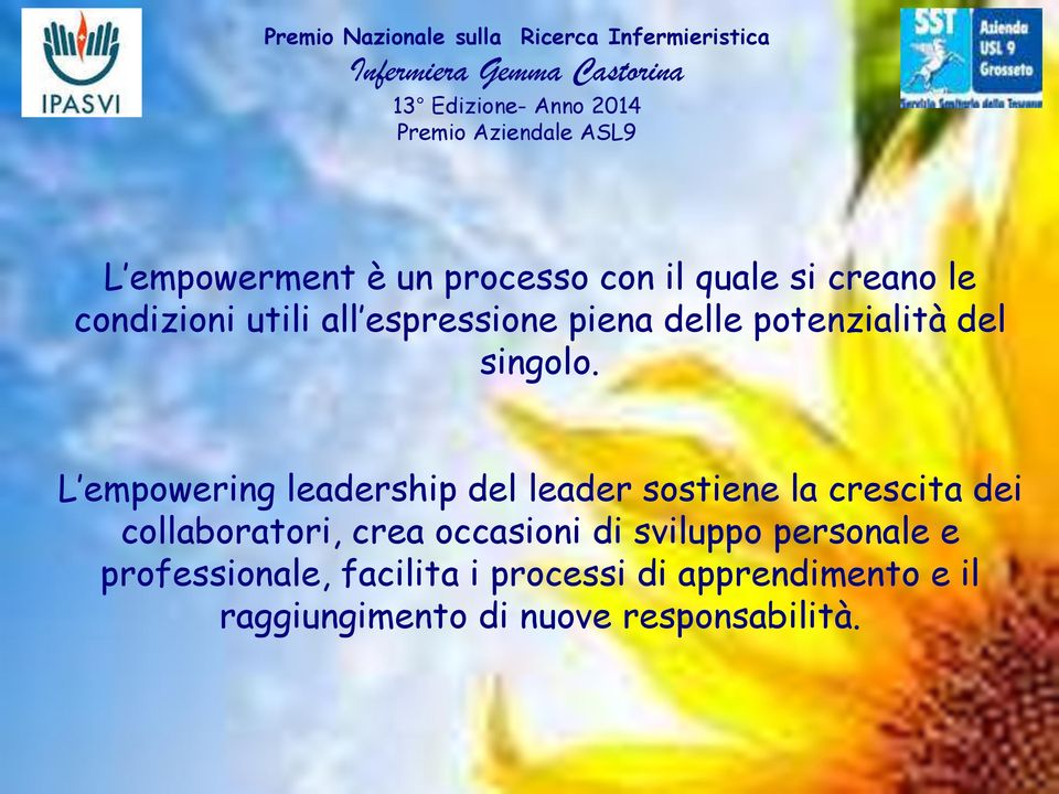 L empowering leadership del leader sostiene la crescita dei collaboratori, crea