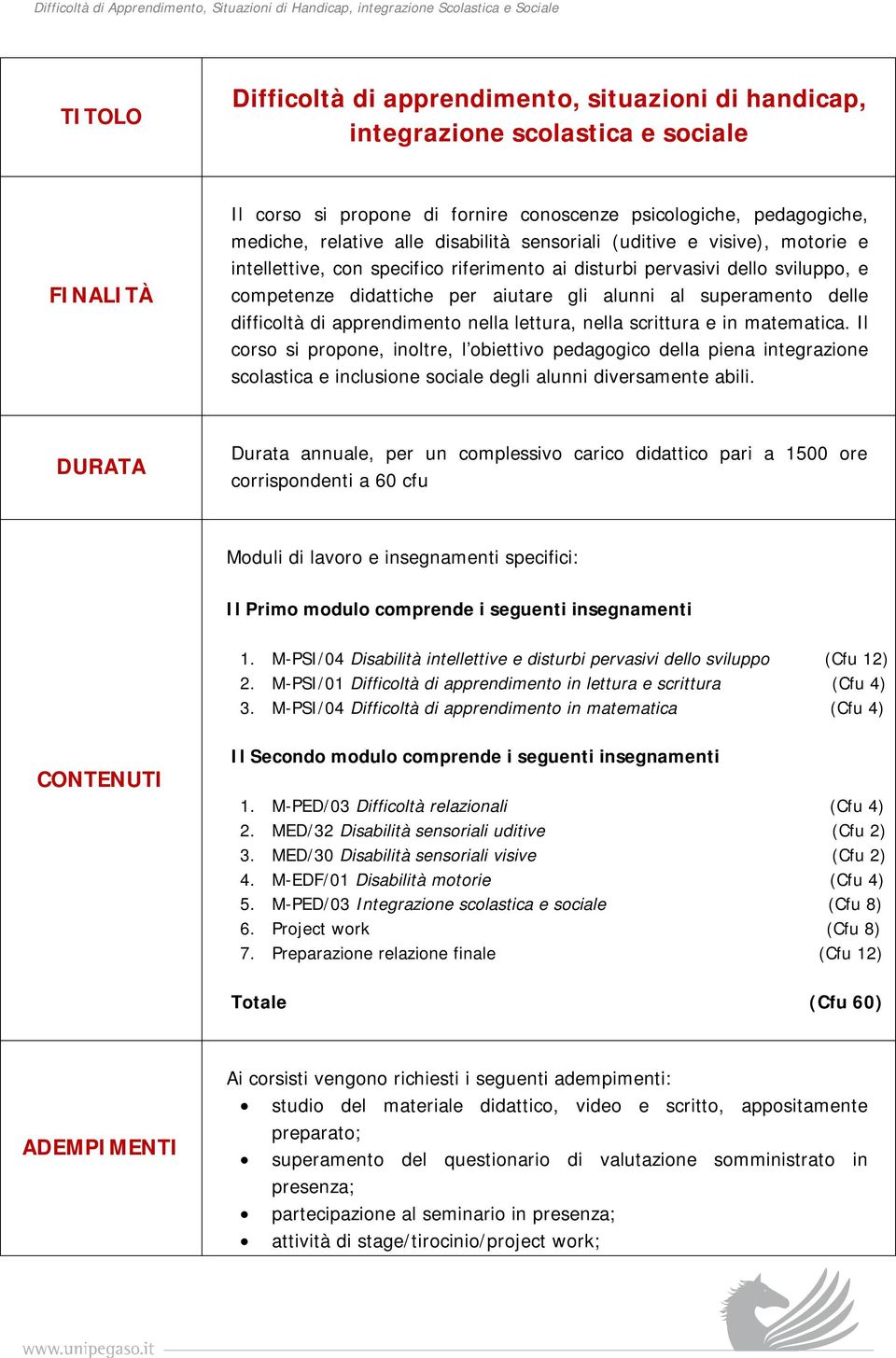 difficoltà di apprendimento nella lettura, nella scrittura e in matematica.