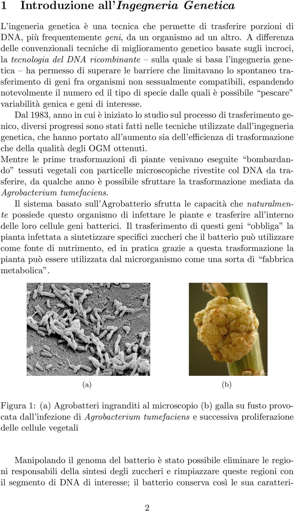 barriere che limitavano lo spontaneo trasferimento di geni fra organismi non sessualmente compatibili, espandendo notevolmente il numero ed il tipo di specie dalle quali è possibile pescare