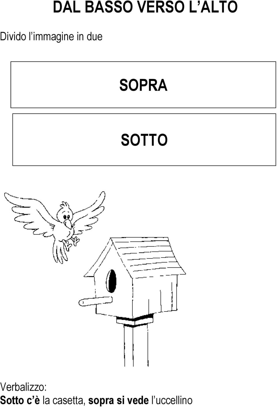 SOTTO Verbalizzo: Sotto c è