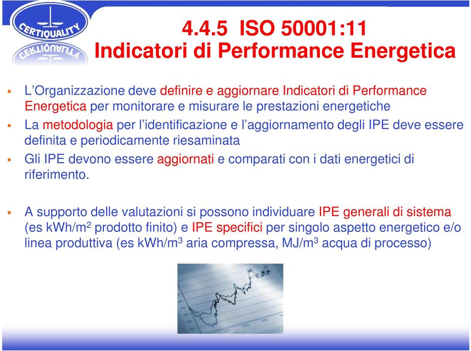 Gli IPE devono essere aggiornati e comparati con i dati energetici di riferimento.