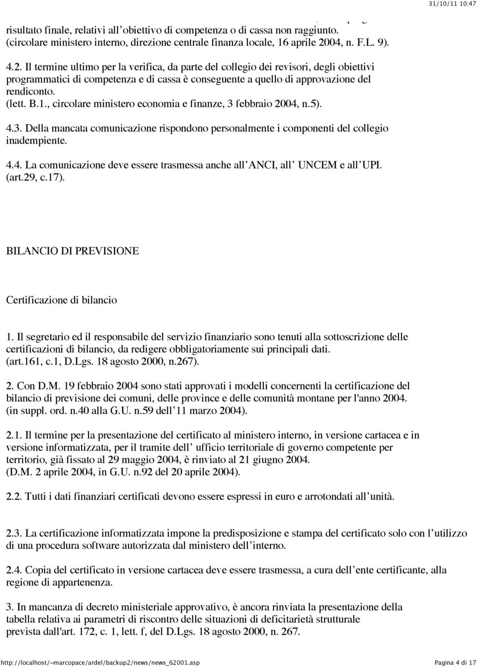 04, n. F.L. 9). 31/10/11 10:47 4.2.