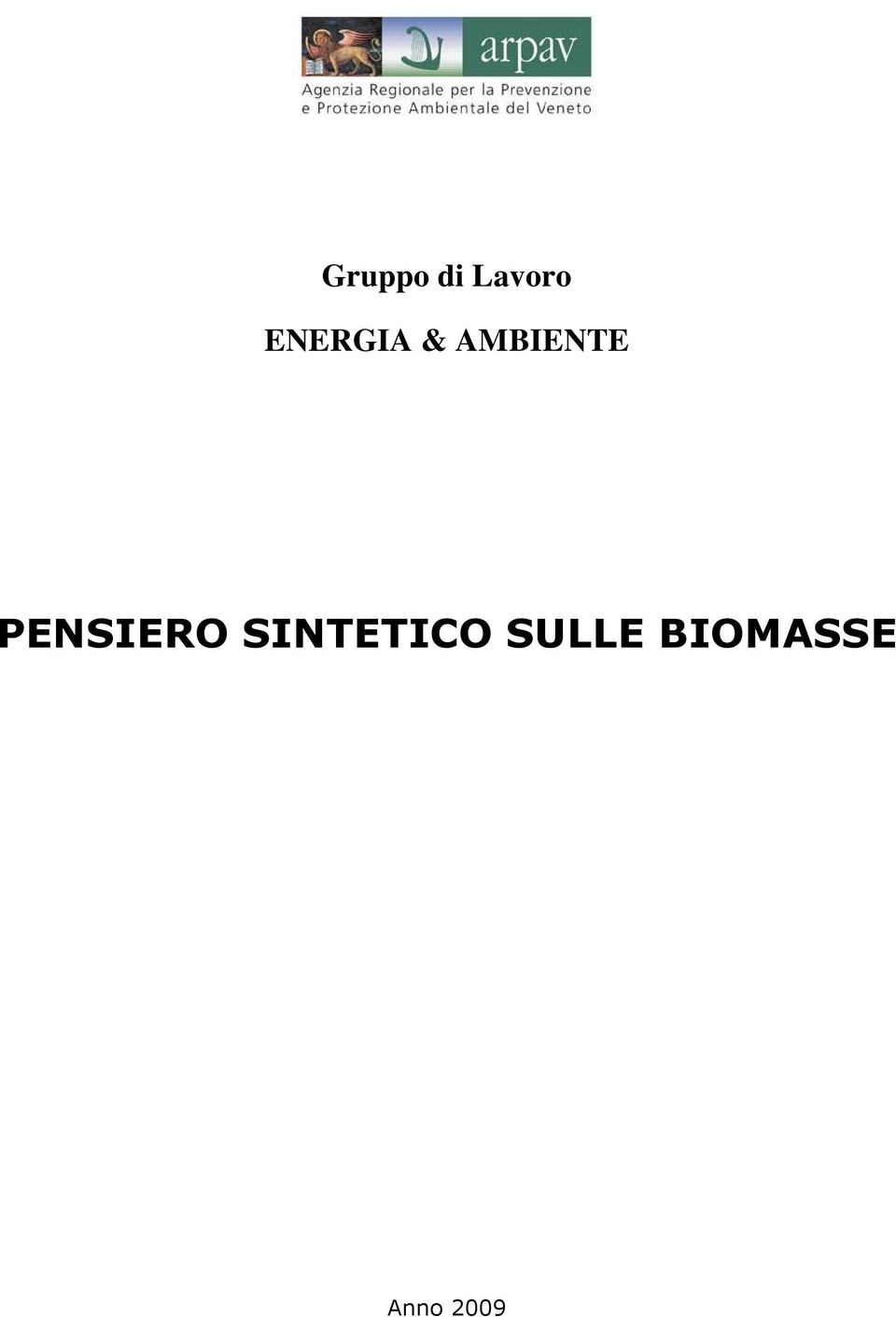 PENSIERO SINTETICO