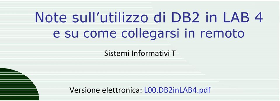 remoto Sistemi Informativi T