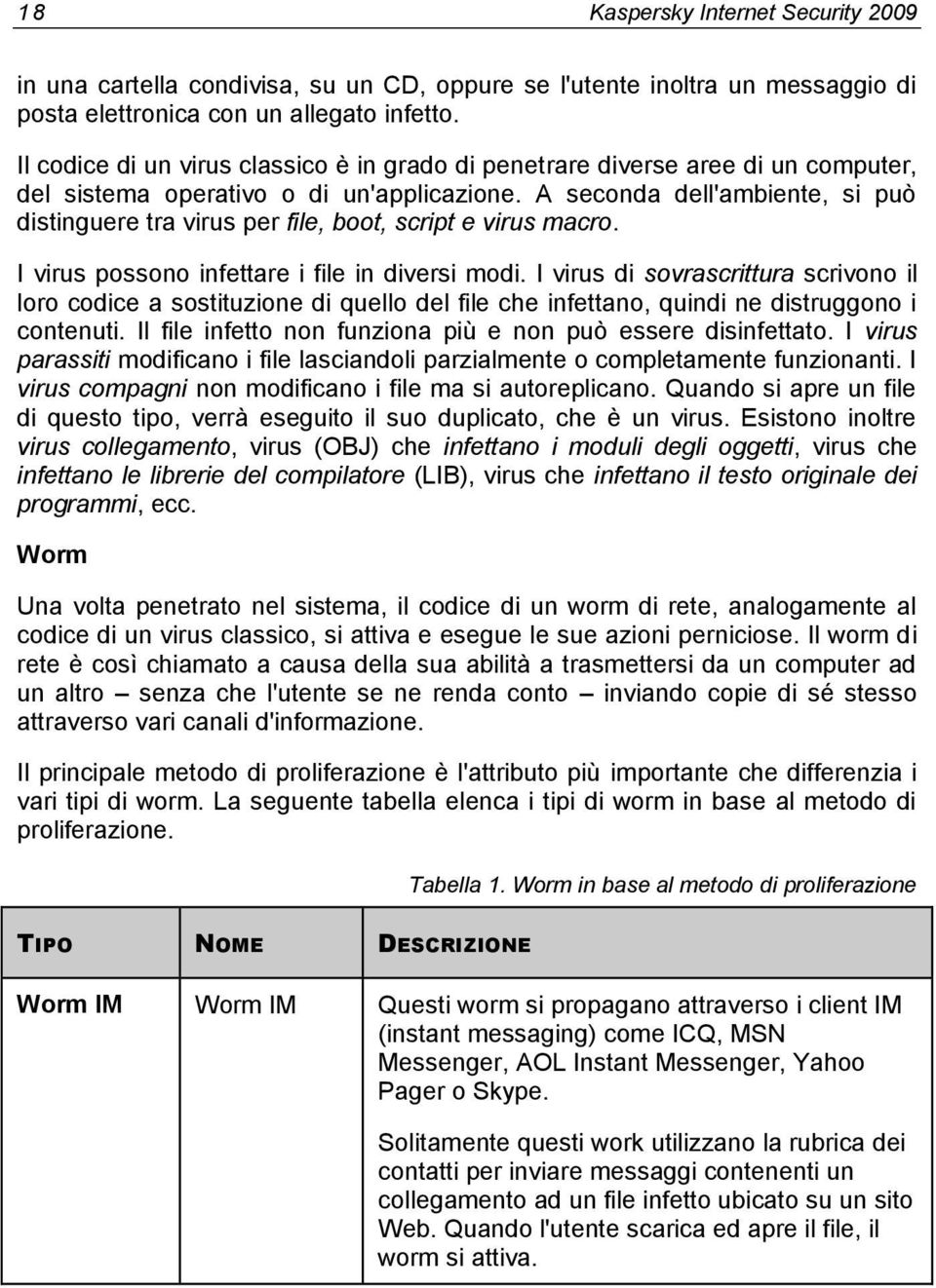 A seconda dell'ambiente, si può distinguere tra virus per file, boot, script e virus macro. I virus possono infettare i file in diversi modi.