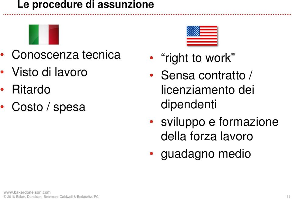 work Sensa contratto / licenziamento dei