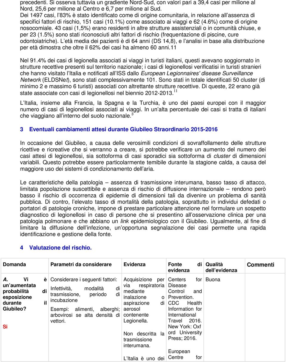 6%) come di origine nosocomiale. 43 casi (1,5%) erano residenti in altre strutture assistenziali o in comunità chiuse, e per 23 (1.