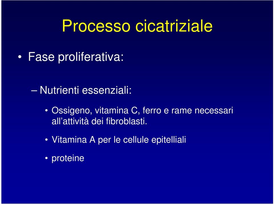 ferro e rame necessari all attività dei