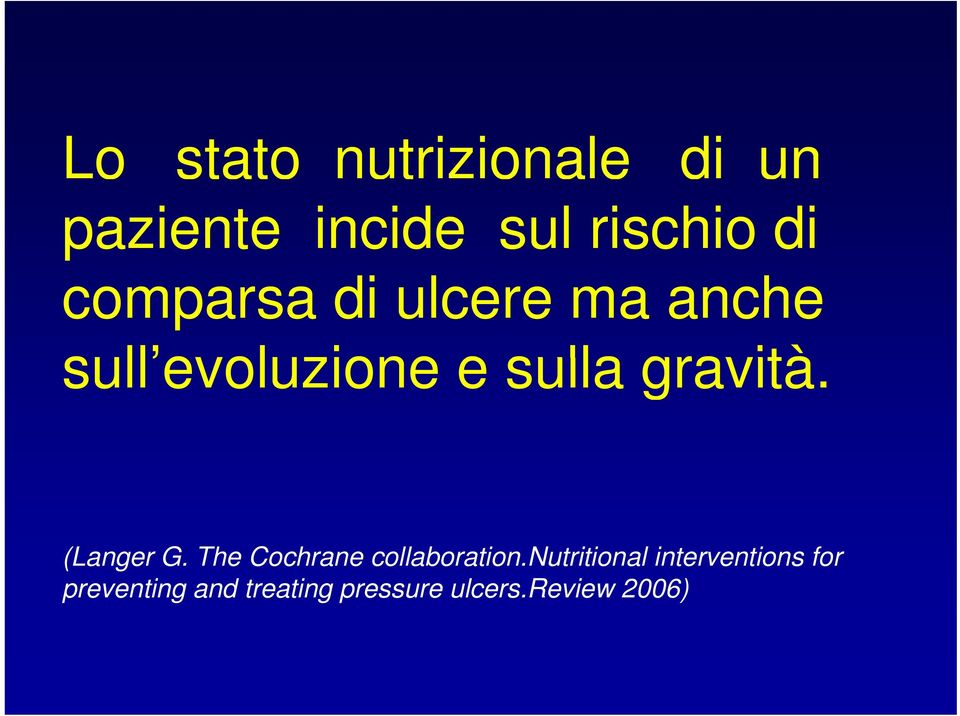 (Langer G. The Cochrane collaboration.