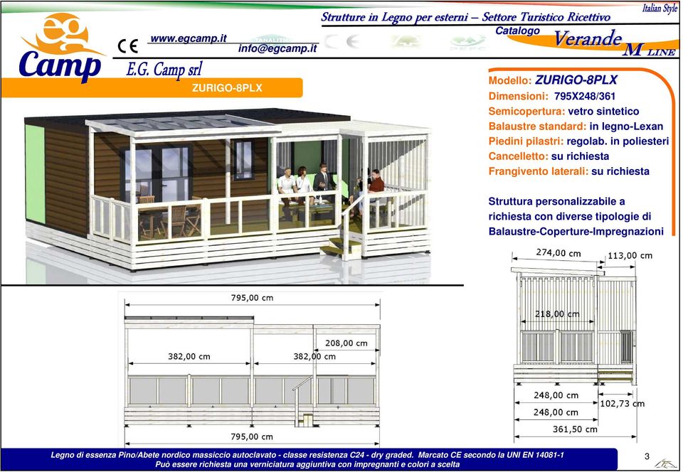 795X248/361 Semicopertura: