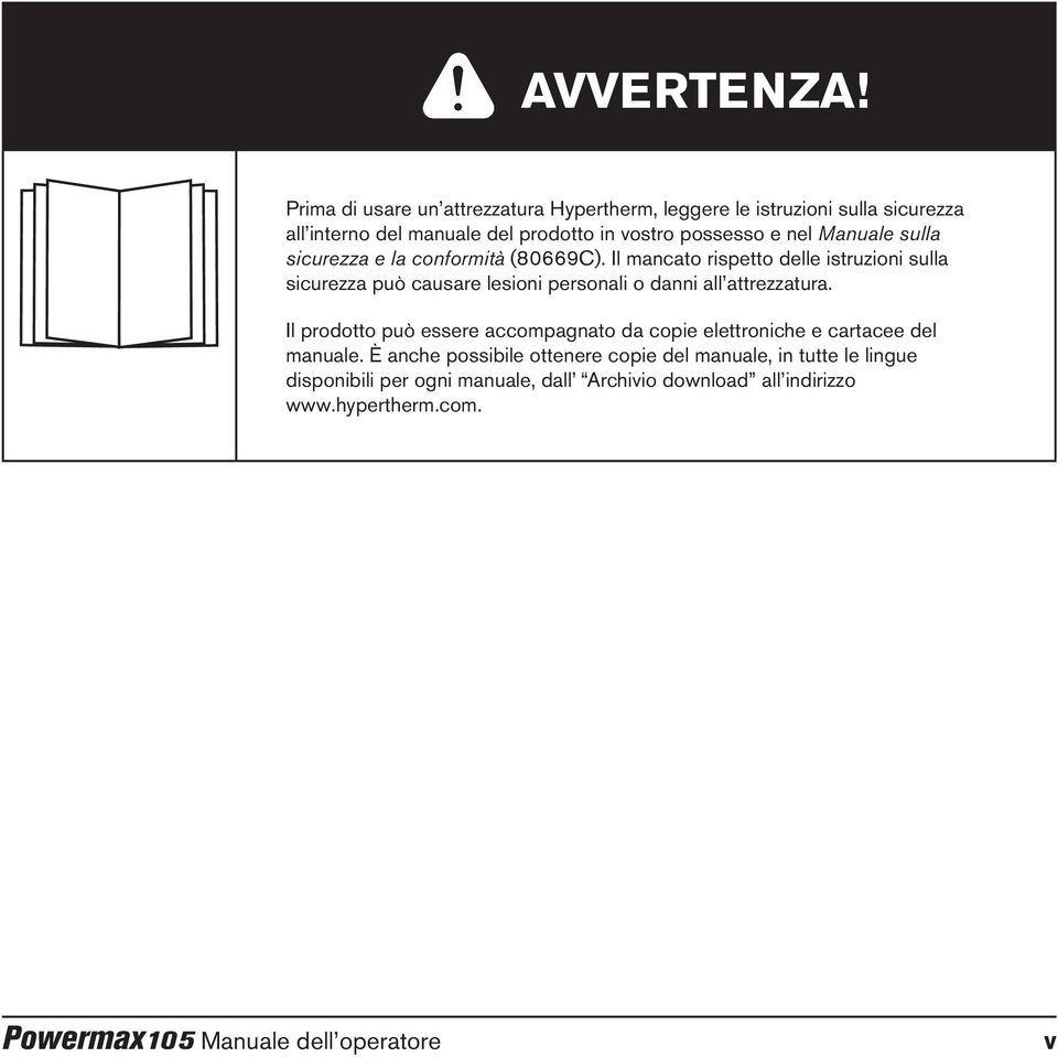 Manuale sulla sicurezza e la conformità (80669C).