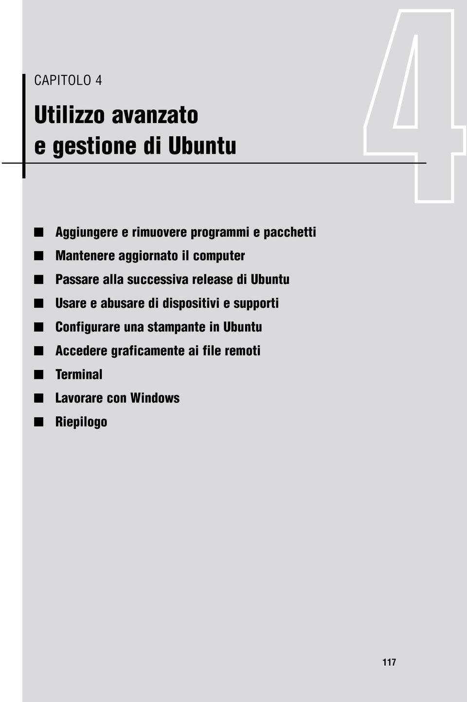 Ubuntu n Usare e abusare di dispositivi e supporti n Configurare una stampante in