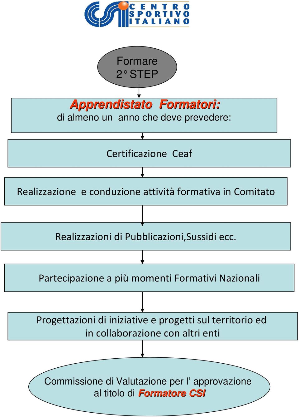 Partecipazione a più momenti Formativi Nazionali Progettazioni di iniziative e progetti sul territorio