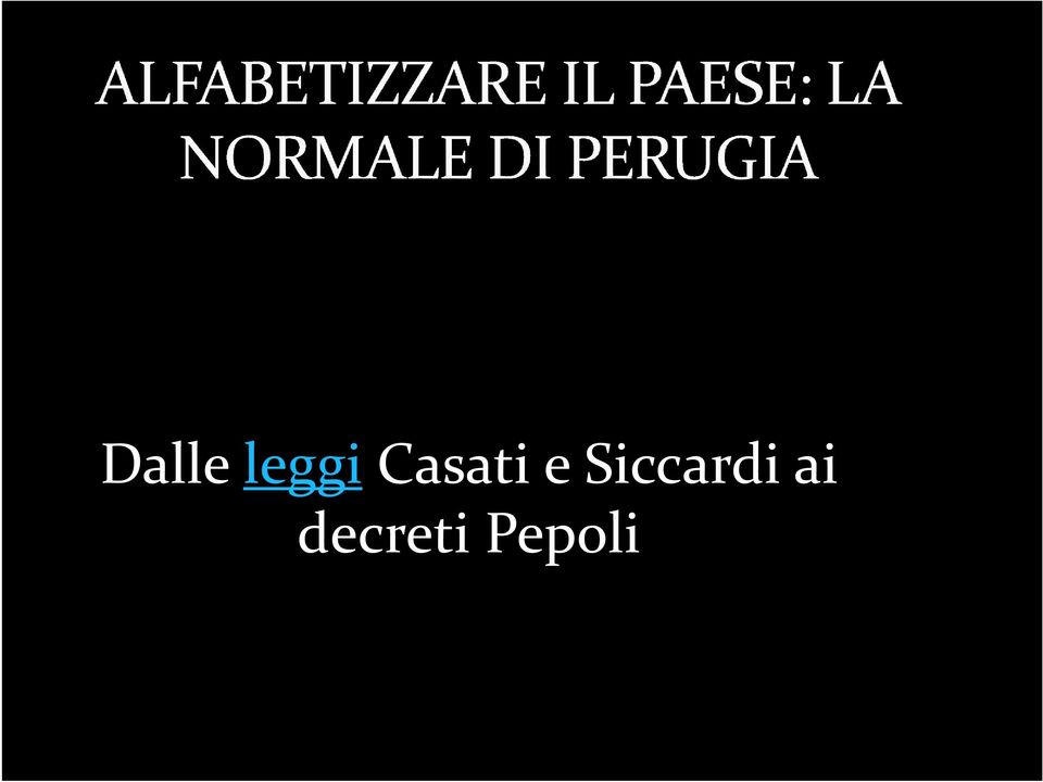 Siccardi ai