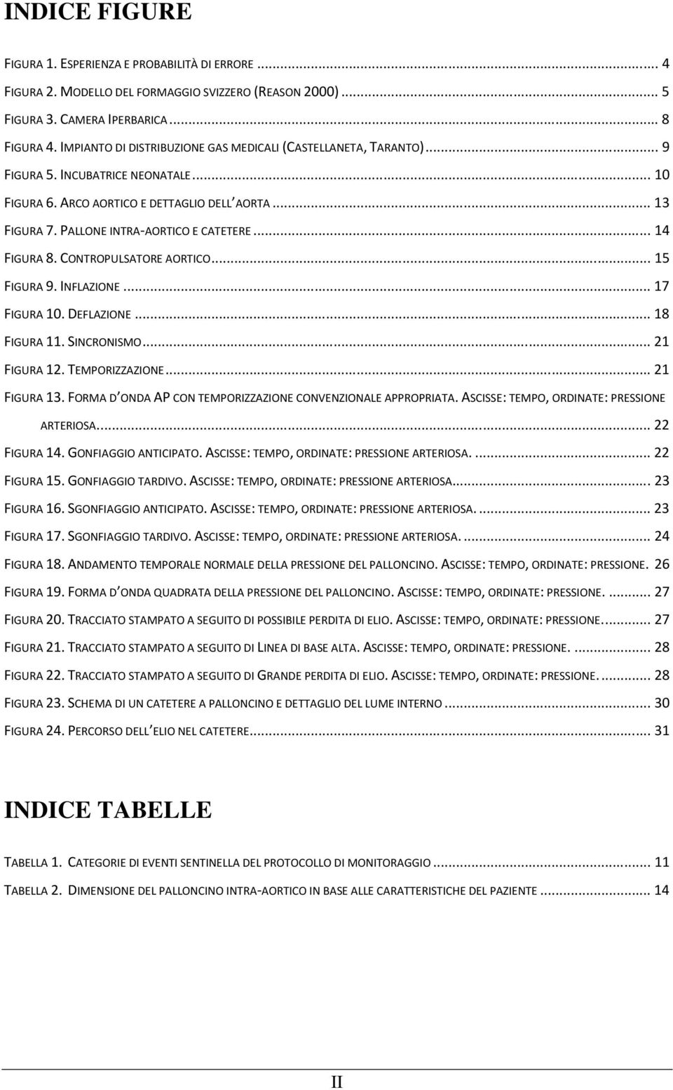 PALLONE INTRA-AORTICO E CATETERE... 14 FIGURA 8. CONTROPULSATORE AORTICO... 15 FIGURA 9. INFLAZIONE... 17 FIGURA 10. DEFLAZIONE... 18 FIGURA 11. SINCRONISMO... 21 FIGURA 12. TEMPORIZZAZIONE.