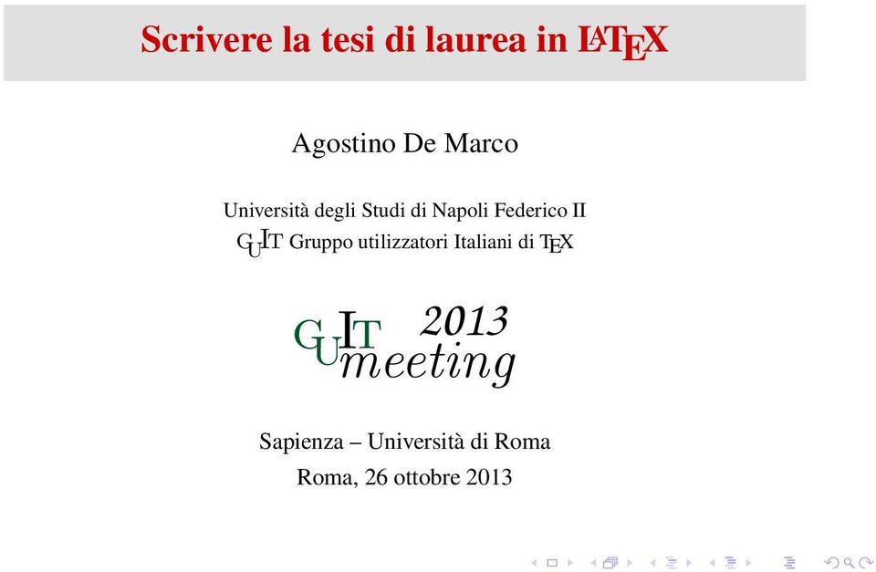 g u It Gruppo utilizzatori Italiani di TEX g u It 2013