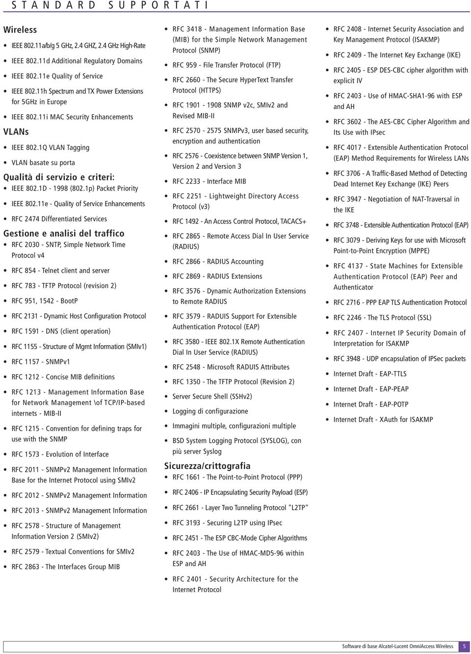 1D - 1998 (802.1p) Packet Priority IEEE 802.