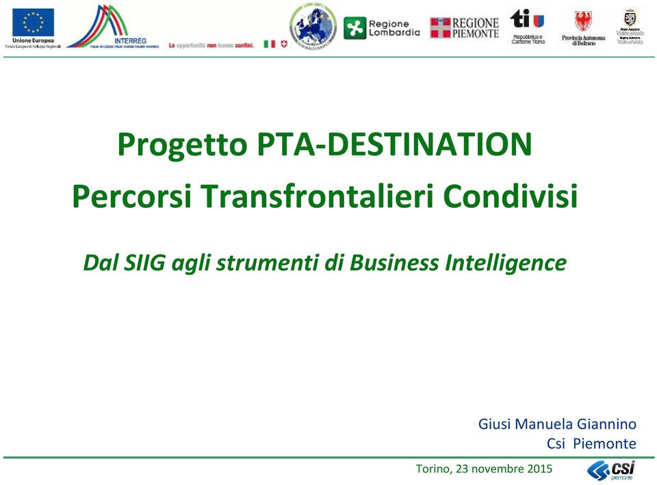 agli strumenti di Business