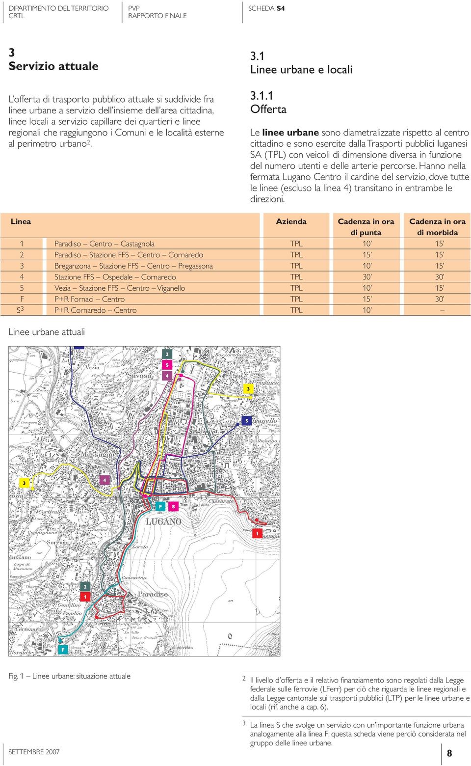 Linee urbane e locali 3.1.