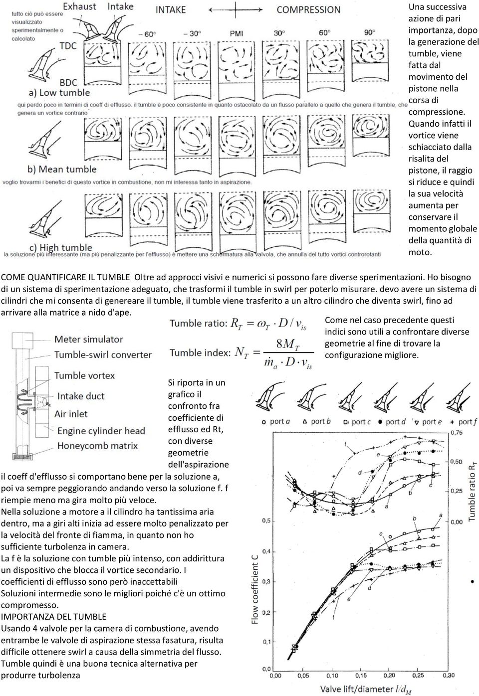 COME QUANTIFICARE IL TUMBLE Oltre ad approcci visivi e numerici si possono fare diverse sperimentazioni.