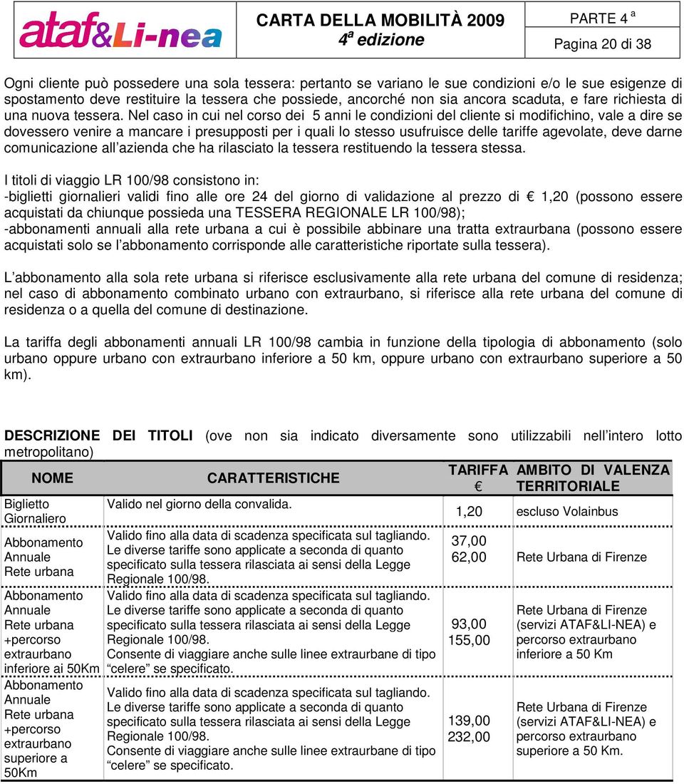 Nel caso in cui nel corso dei 5 anni le condizioni del cliente si modifichino, vale a dire se dovessero venire a mancare i presupposti per i quali lo stesso usufruisce delle tariffe agevolate, deve