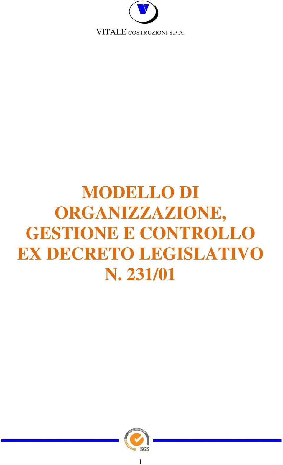 GESTIONE E CONTROLLO