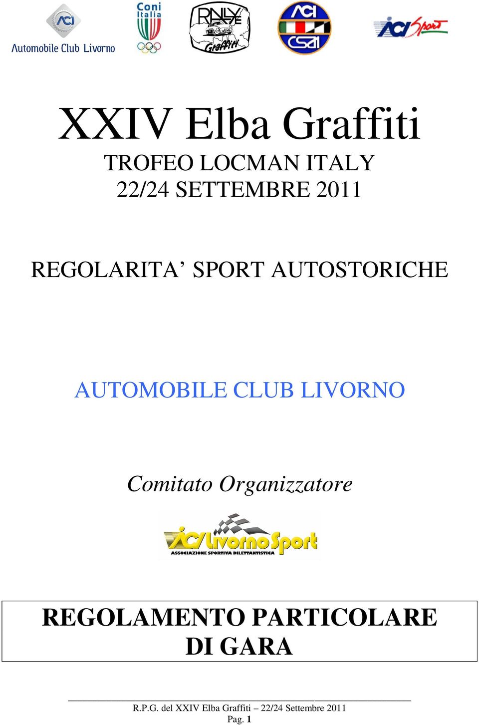 AUTOSTORICHE AUTOMOBILE CLUB LIVORNO