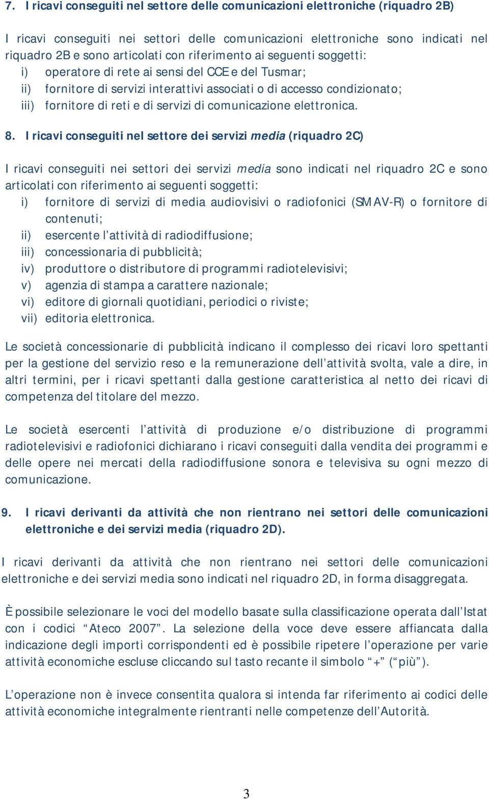 comunicazione elettronica. 8.