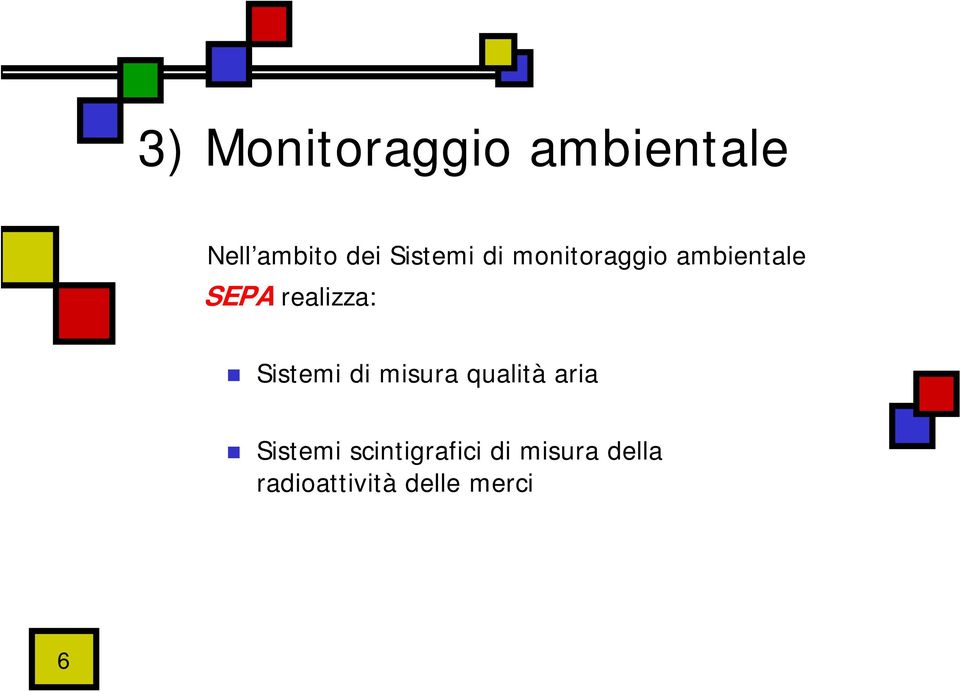 realizza: Sistemi di misura qualità aria