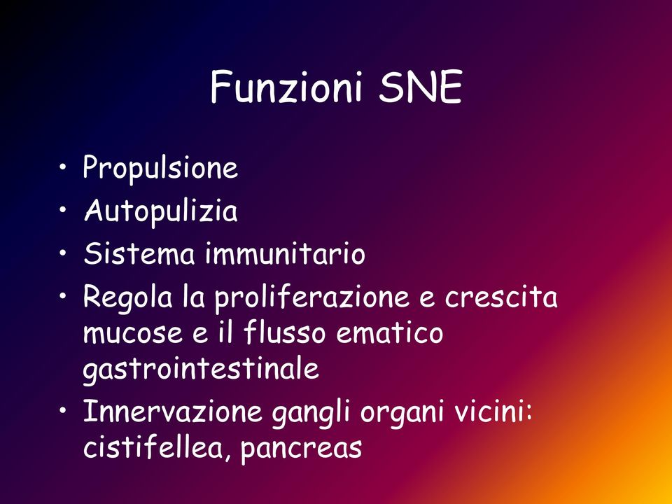 mucose e il flusso ematico gastrointestinale