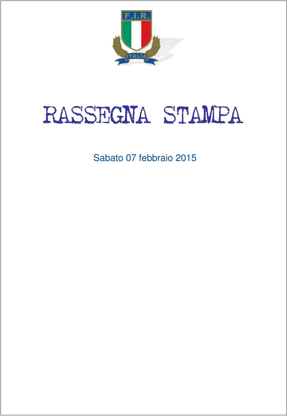 Sabato 07