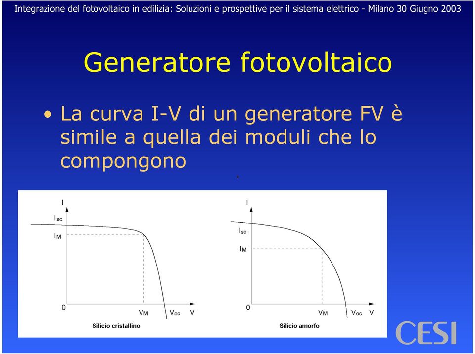 generatore FV è simile a