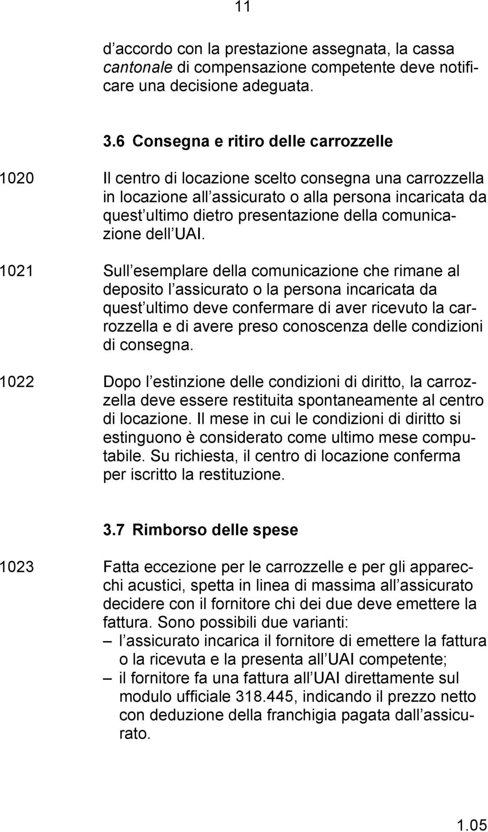 comunicazione dell UAI.