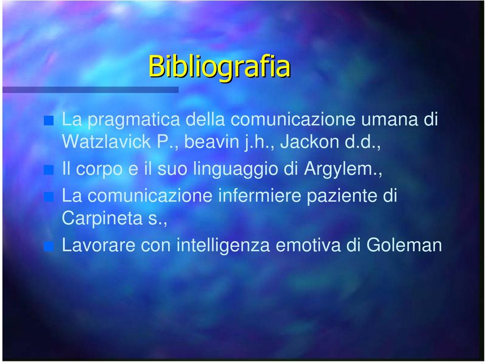 d., Il corpo e il suo linguaggio di Argylem.