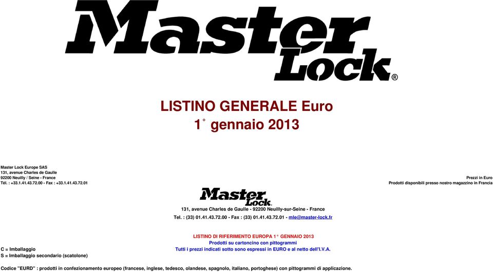 41.43.72.01 - mle@master-lock.