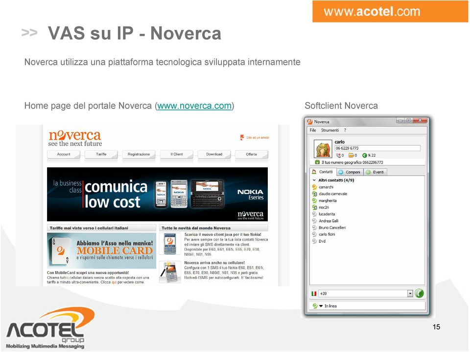 internamente Home page del portale