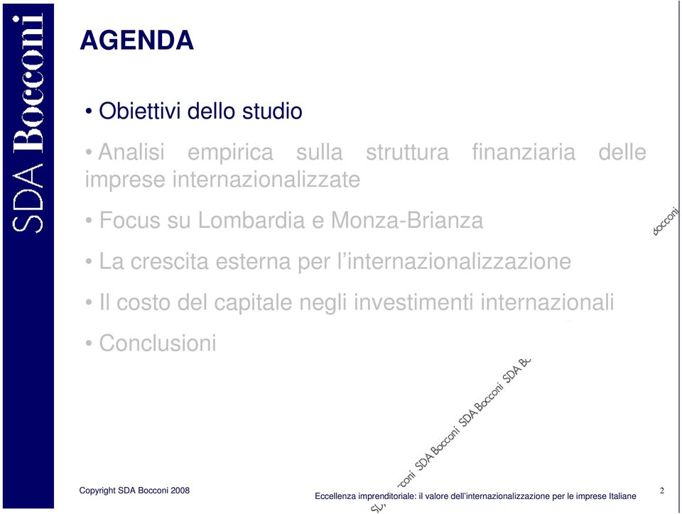 Monza-Brianza La crescita esterna per l internazionalizzazioneionali