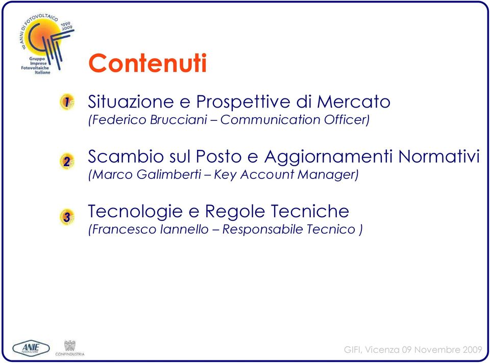 Aggiornamenti Normativi (Marco Galimberti Key Account Manager)