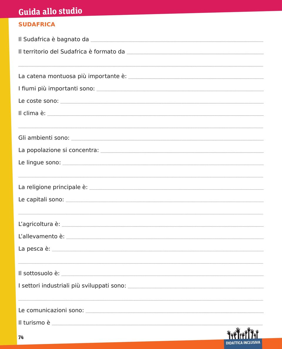 concentra: Le lingue sono: La religione principale è: Le capitali sono: L agricoltura è: L allevamento è: La pesca