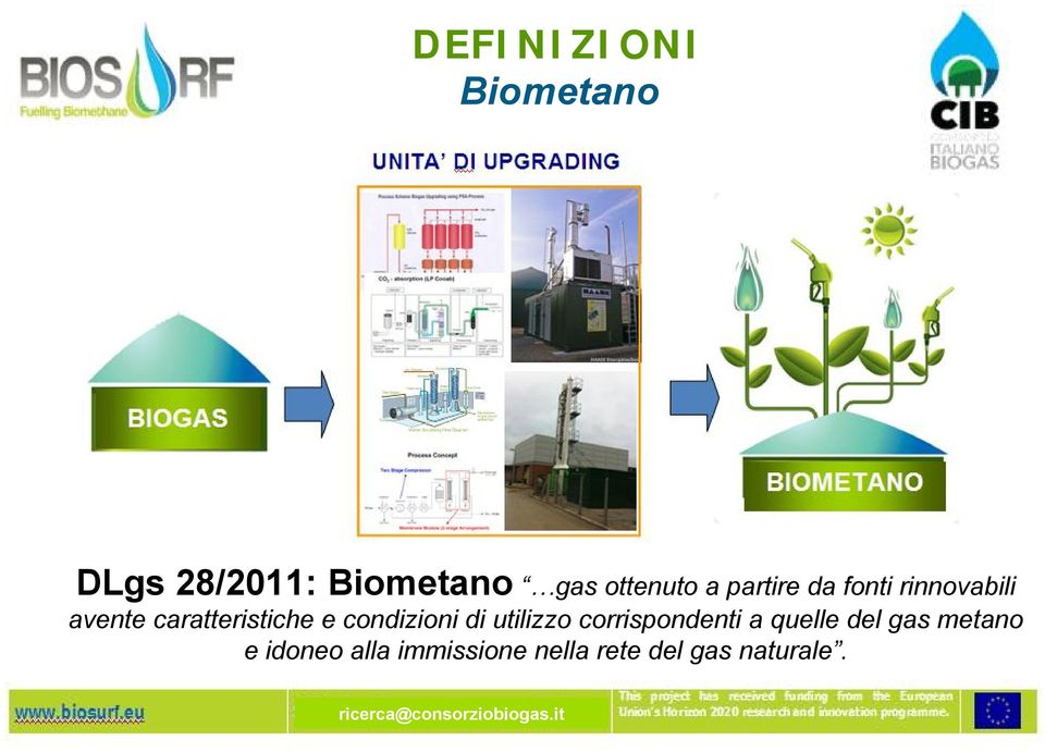 caratteristiche e condizioni di utilizzo corrispondenti a