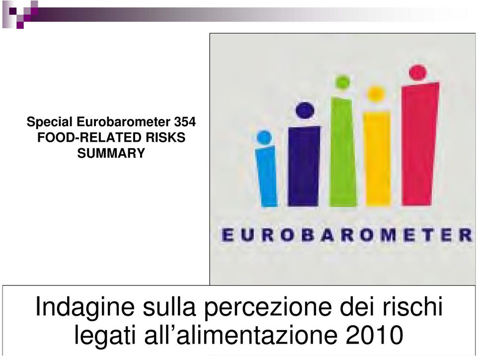 Indagine sulla percezione dei