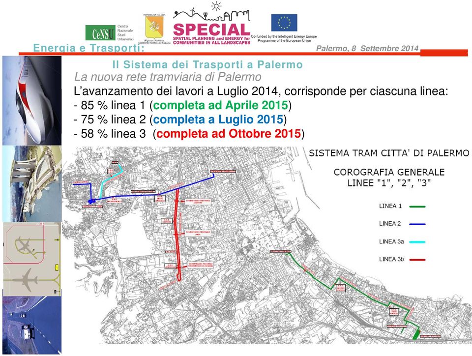 -85%linea1(completa ad Aprile 2015) -75%linea2(completa