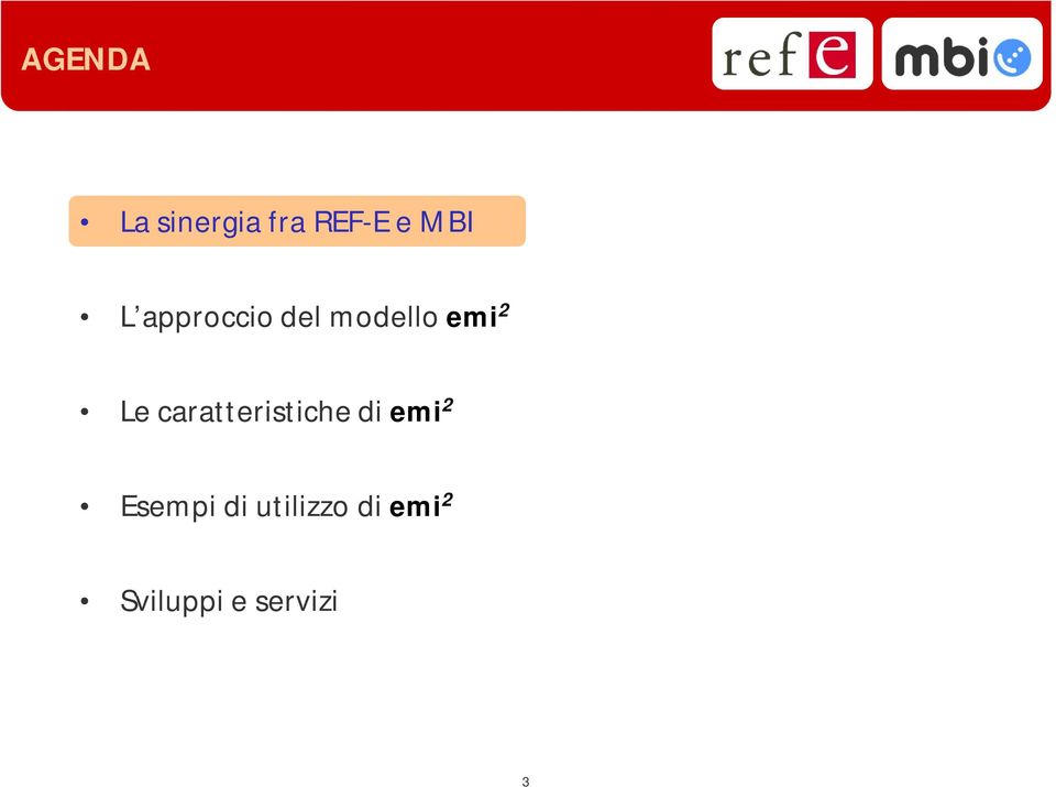 caratteristiche di emi 2 Esempi di