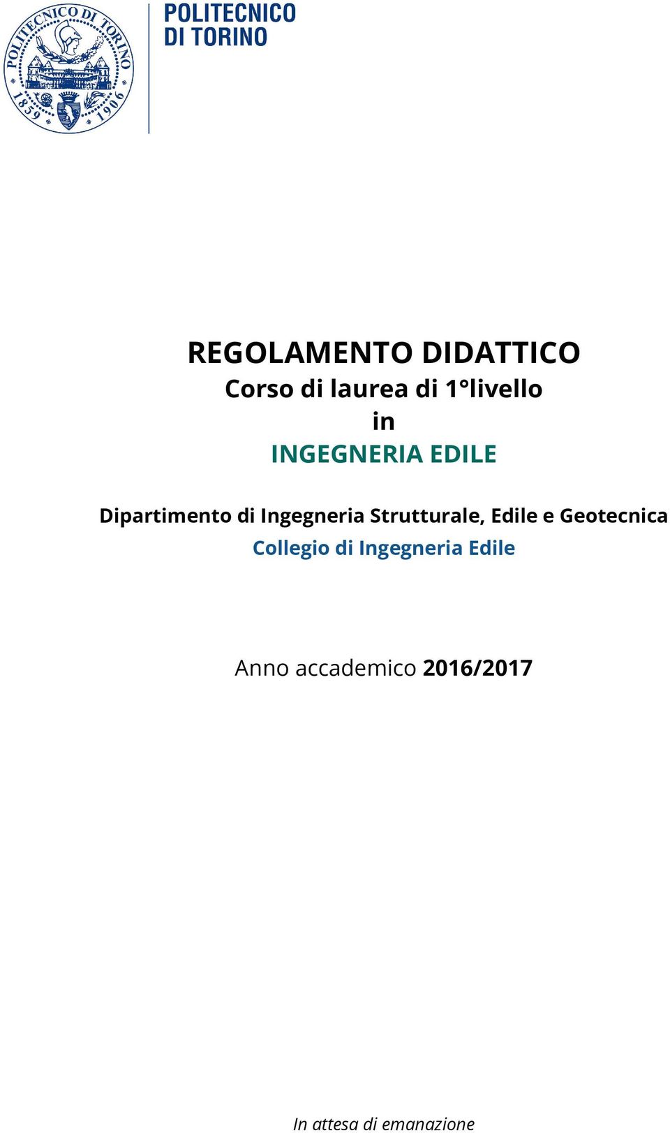 Strutturale, Edile e Geotecnica Collegio di