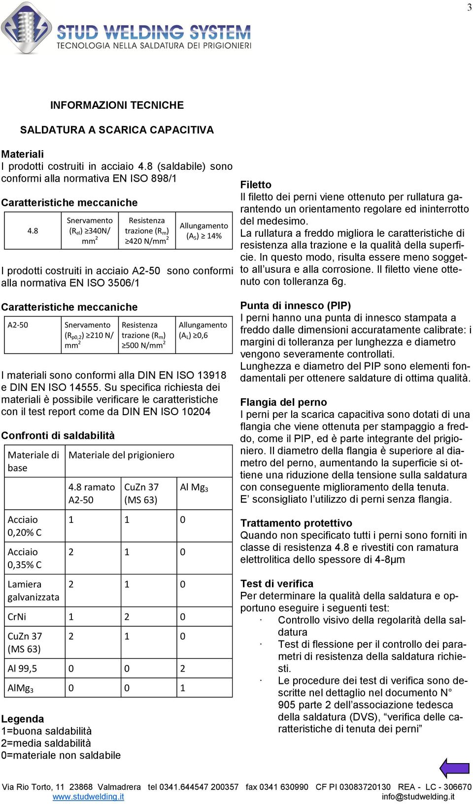 perni viene ottenuto per rullatura garantendo un orientamento regolare ed ininterrotto del medesimo.