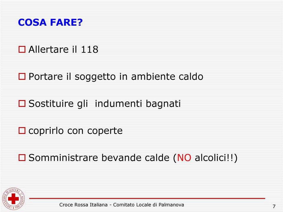 ambiente caldo Sostituire gli indumenti