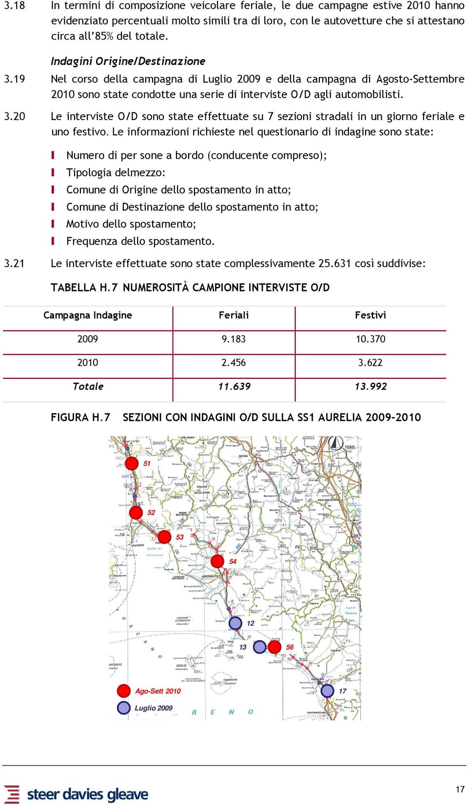 Le informazioni richieste nel questionario di indagine sono state: Numero di per sone a bordo (conducente compreso); Tipologia delmezzo: Comune di Origine dello spostamento in atto; Comune di