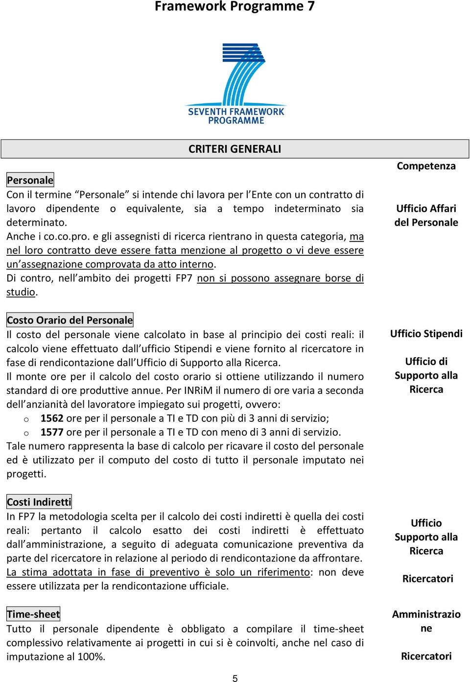 e gli assegnisti di ricerca rientrano in questa categoria, ma nel loro contratto deve essere fatta menzione al progetto o vi deve essere un assegnazione comprovata da atto interno.